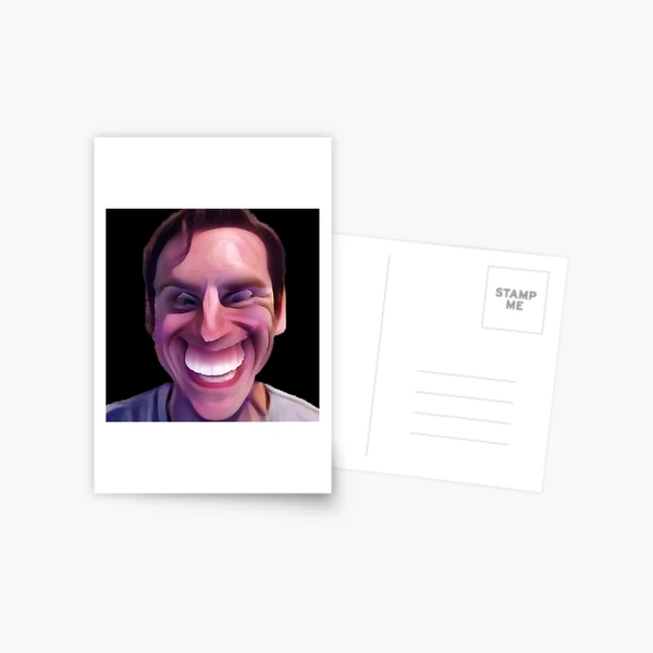 Funny smile effect design with concept Jeremy elbertson face