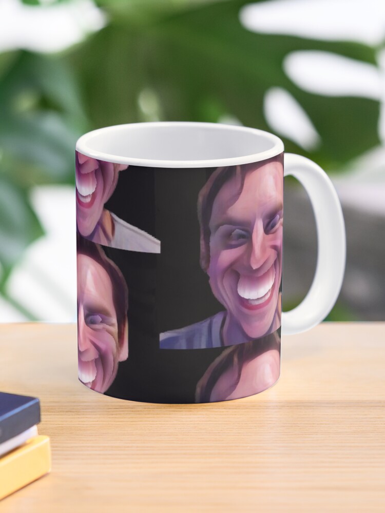 Funny smile effect design with concept Jeremy elbertson face