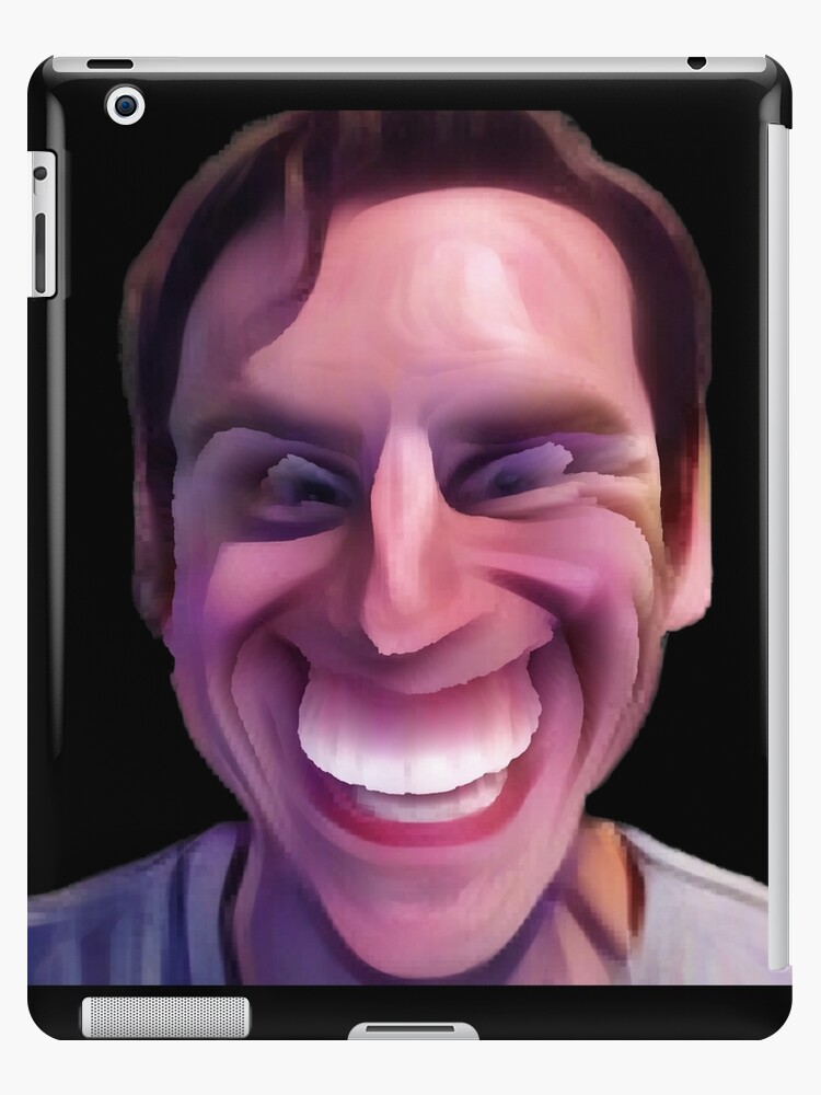 Funny smile effect design with concept Jeremy elbertson face