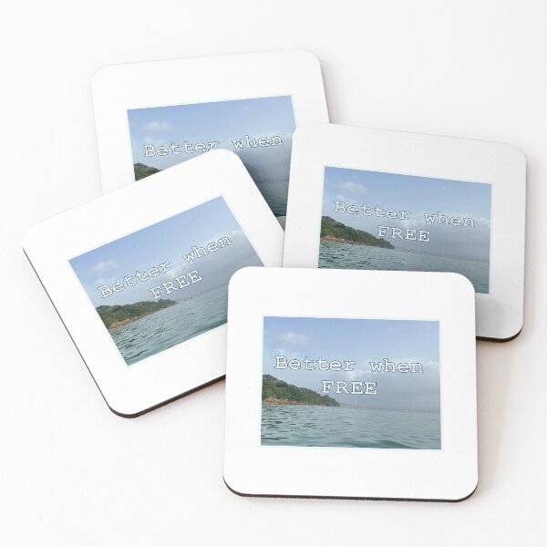 Item preview, Better When Free designed and sold by CreditPenguin.