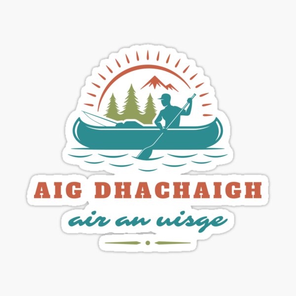 Item preview, At Home On The Water- Scottish Gaelic Design designed and sold by LoveFromMI.