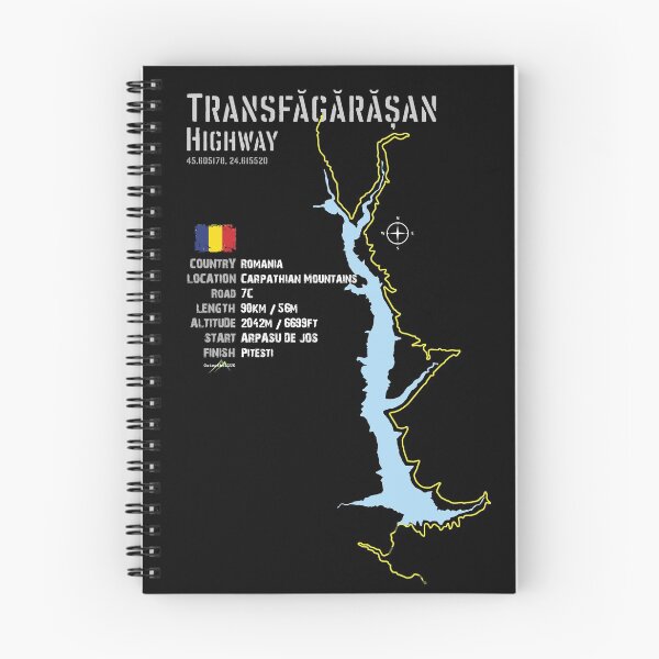 Item preview, The Transfagarasan Highway Romania Lower Trail Sticker T-Shirt designed and sold by OuterShellUK.