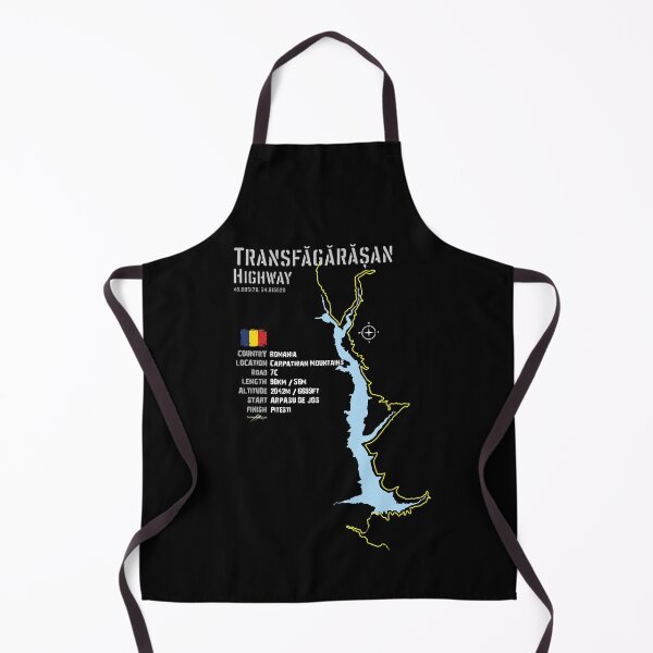 Item preview, The Transfagarasan Highway Romania Lower Trail Sticker T-Shirt designed and sold by OuterShellUK.