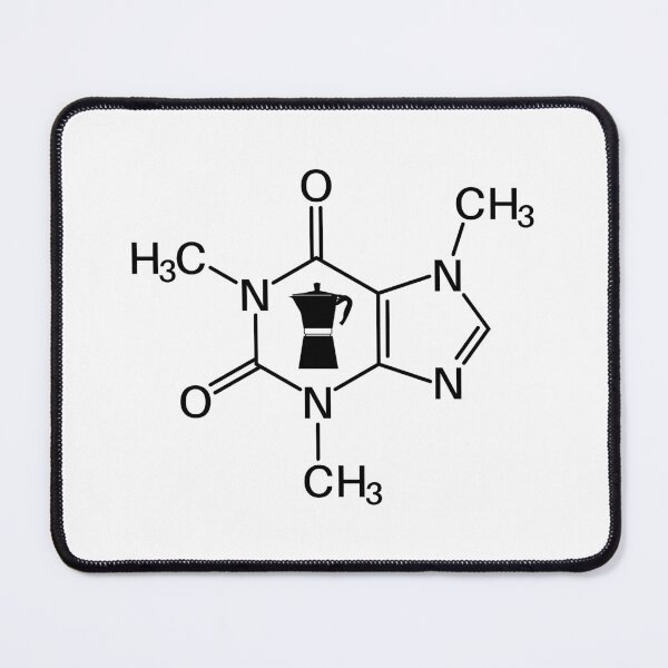 Item preview, Caffeine Molecule Pot designed and sold by designandclouds.