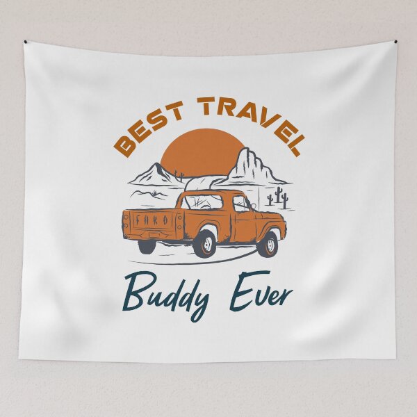 Item preview, Best Travel Buddy Ever designed and sold by ChaseCoClothing.