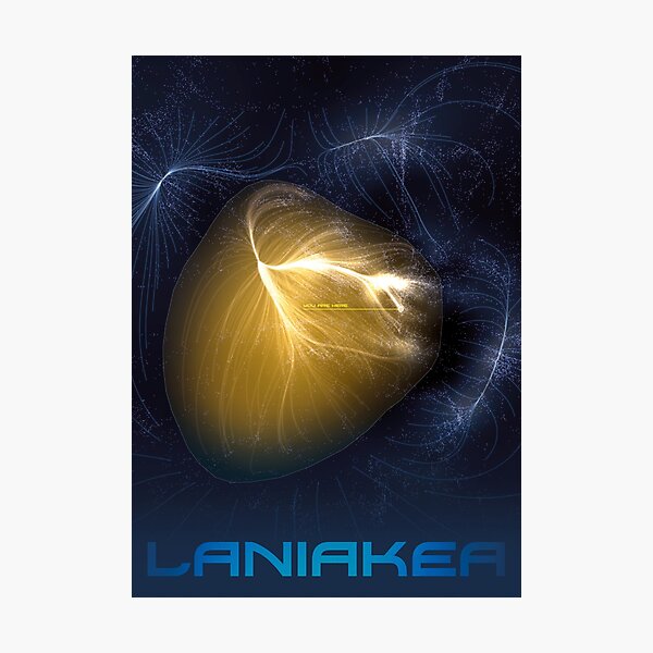 Artwork Of Laniakea Supercluster Poster by Mark Garlick - Pixels