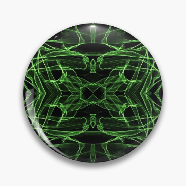 Item preview, Liquid Light Series #32 ~ Green Abstract Fractal Pattern designed and sold by Ascension Vibrations.