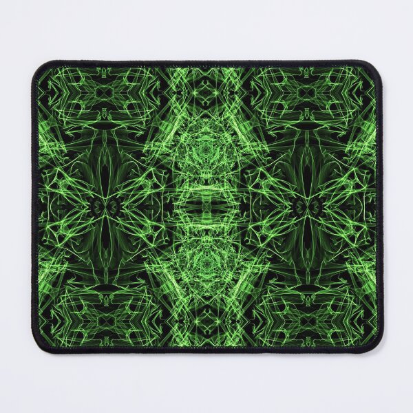 Item preview, Liquid Light Series #32 ~ Green Abstract Fractal Pattern designed and sold by Ascension Vibrations.