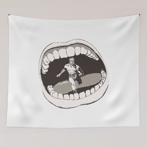 Item preview, Vintage Mouth Gladiator Retro Horror Poster Gift designed and sold by TheAplus.