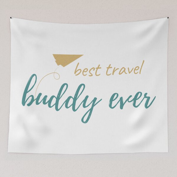 Item preview, Best Travel Buddy Ever designed and sold by MoEndomey.