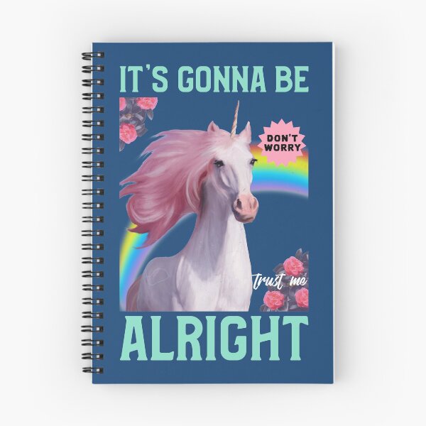 Item preview, It's Gonna Be Alright Unicorn designed and sold by MnEmzStudio.