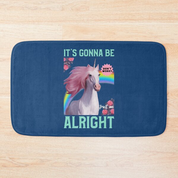 Item preview, It's Gonna Be Alright Unicorn designed and sold by MnEmzStudio.