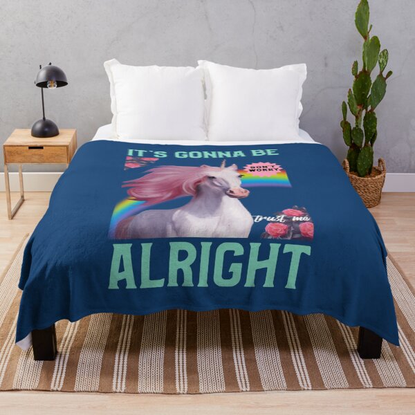 Item preview, It's Gonna Be Alright Unicorn designed and sold by MnEmzStudio.