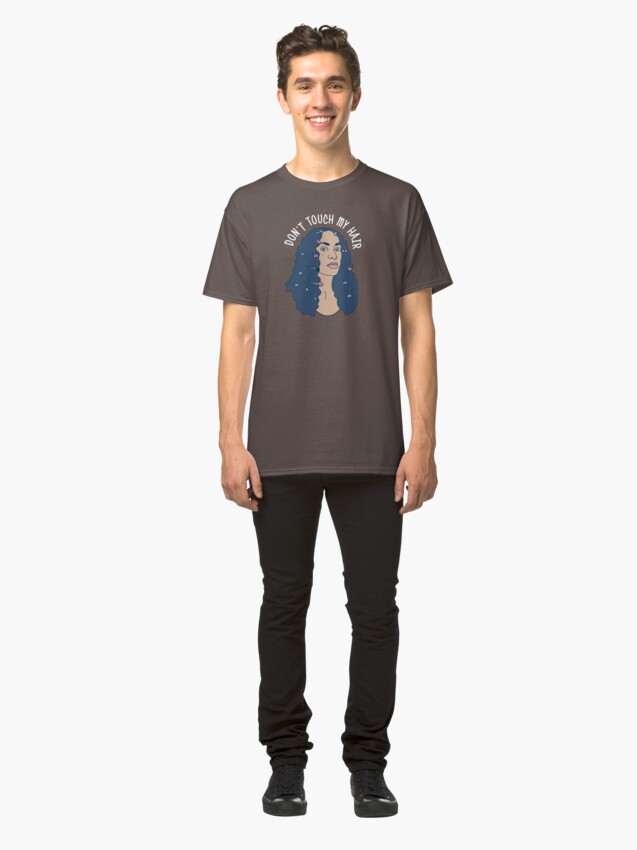 Alternate view of Solo Don't Touch My Hair Classic T-Shirt