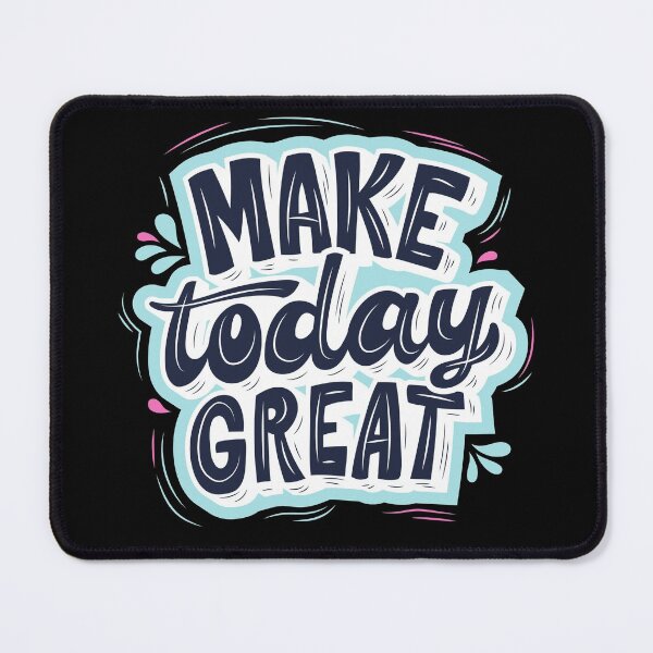 Item preview, Make Today Great Uplifting Motivational Quote designed and sold by PassionSense.
