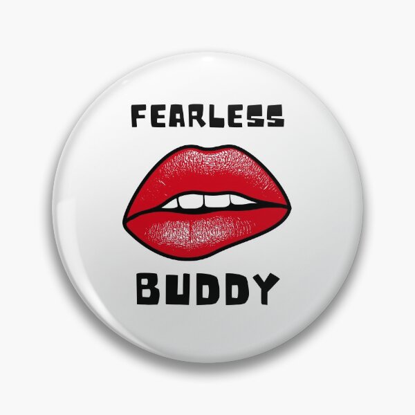Item preview, fearless buddy lips image designed and sold by Artworx88.