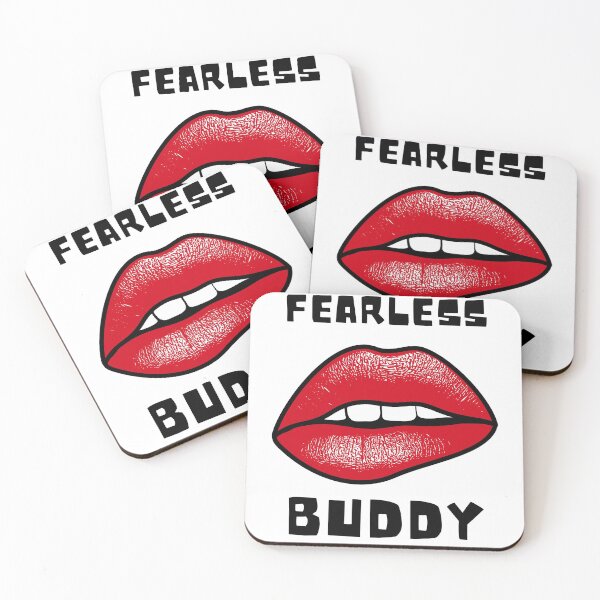 Item preview, fearless buddy lips image designed and sold by Artworx88.
