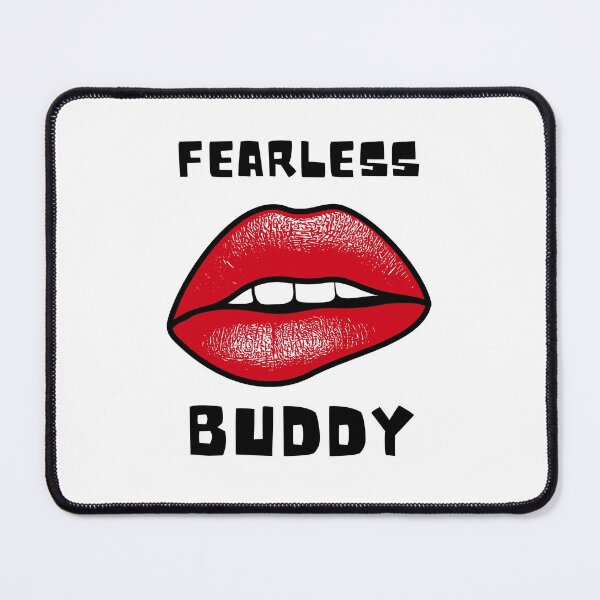 Item preview, fearless buddy lips image designed and sold by Artworx88.