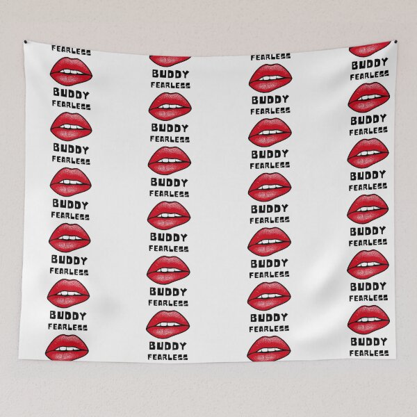 Item preview, fearless buddy lips image designed and sold by Artworx88.
