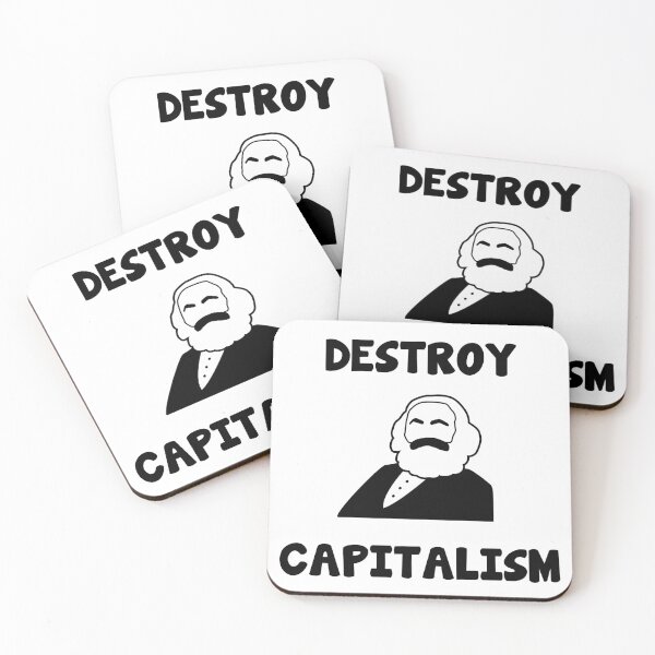 Item preview, Karl Marx anti capitalism capitalist saying designed and sold by Onorato Bellgardt.