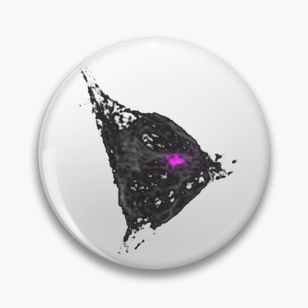 Item preview, Real human cell, grey with a cellular structure in magenta designed and sold by CellSci.