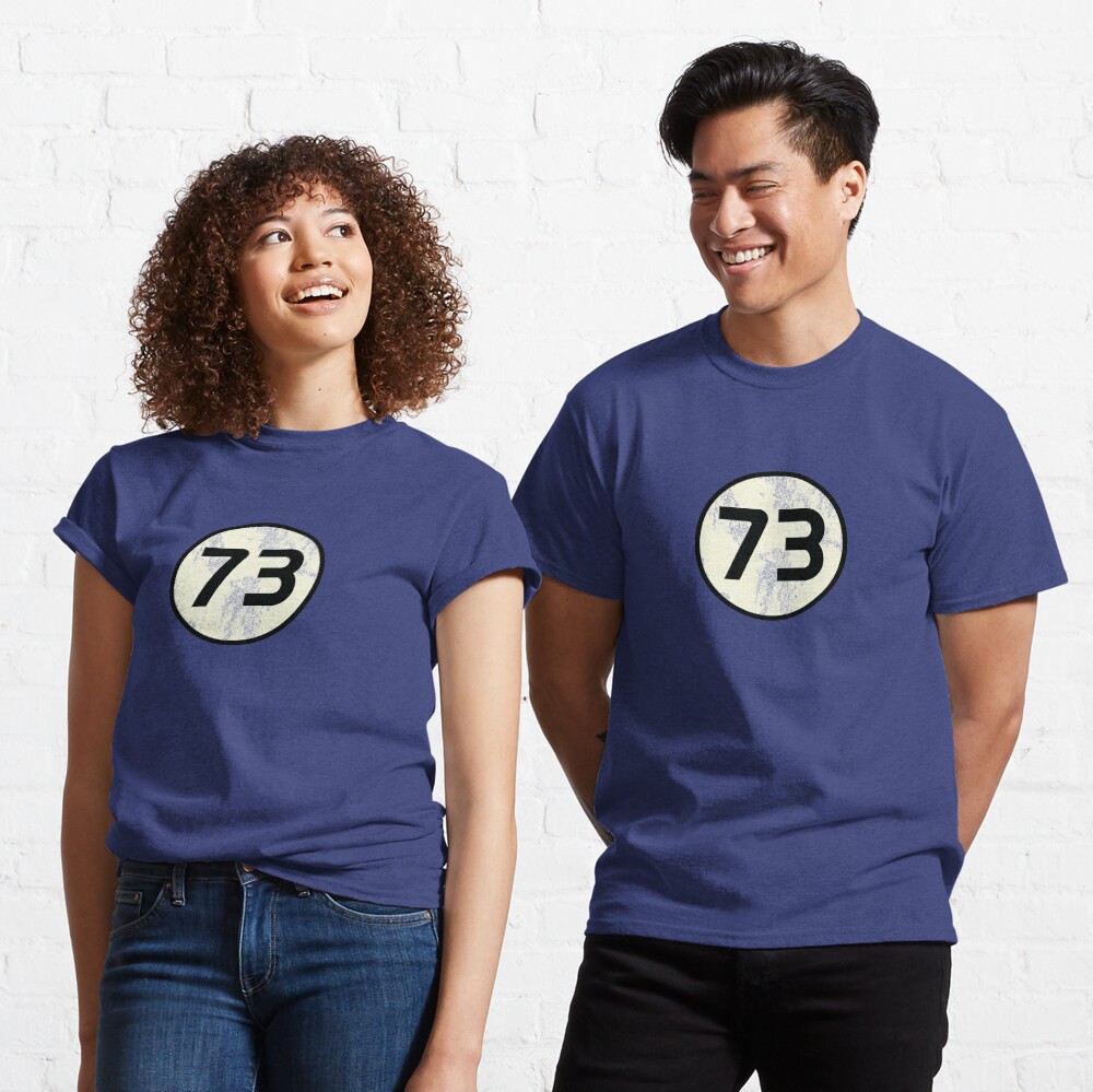 73 Sheldon Distressed Classic T-Shirt