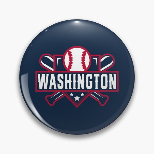 Artikelvorschau, Washington Baseball Home Plate gekreuzte Fledermäuse entworfen und verkauft von toutwearapparel.