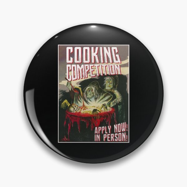 Item preview, Vintage Witch Cooking Competition Retro Horror Poster Halloween Gift designed and sold by TheAplus.