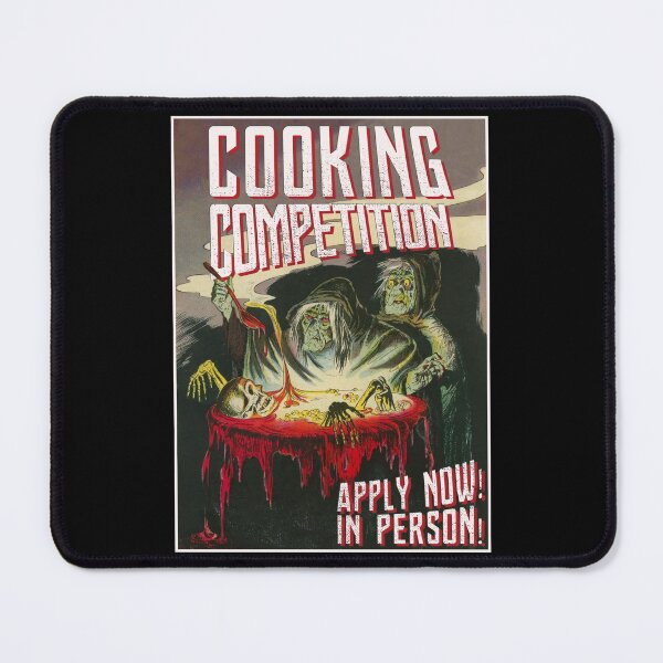 Item preview, Vintage Witch Cooking Competition Retro Horror Poster Halloween Gift designed and sold by TheAplus.