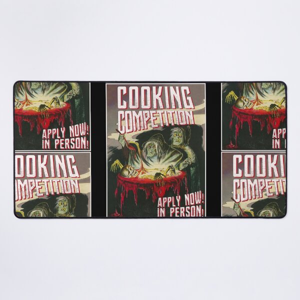 Item preview, Vintage Witch Cooking Competition Retro Horror Poster Halloween Gift designed and sold by TheAplus.