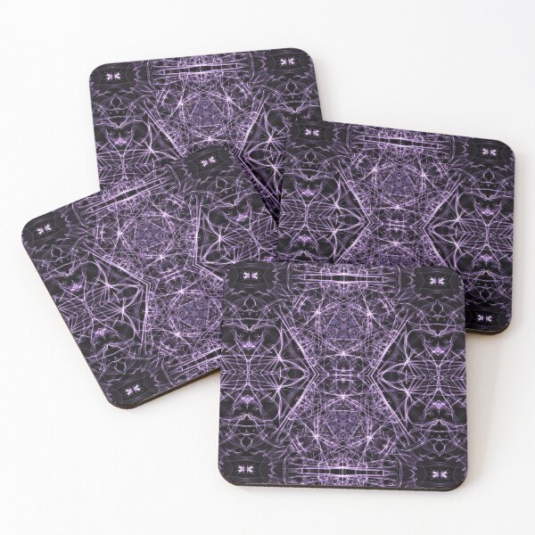 Item preview, Liquid Light Series #33 ~ Purple Abstract Fractal Pattern designed and sold by Ascension Vibrations.