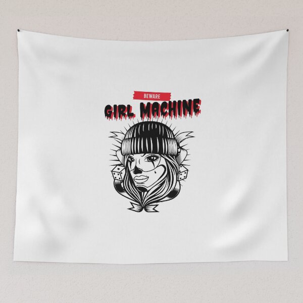 Item preview, Beware Girl Machine designed and sold by ansum.