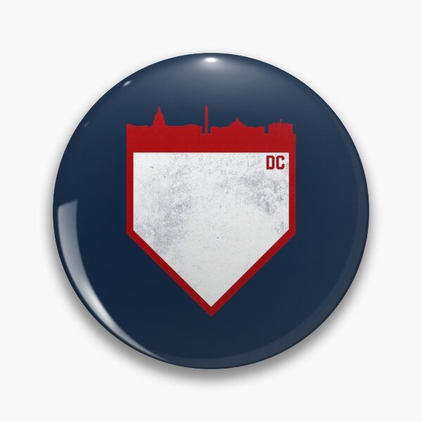 Artikelvorschau, Retro Washington Baseball Home Plate Skyline entworfen und verkauft von toutwearapparel.
