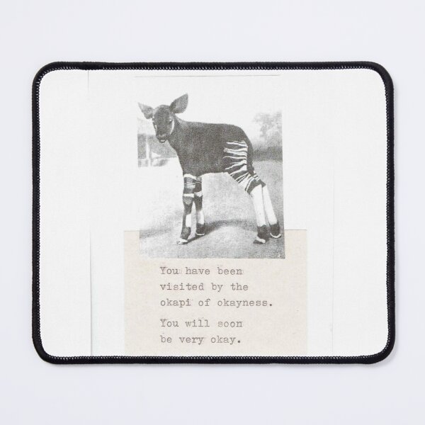 Item preview, Okapi Of Okayness designed and sold by BlueSpecsStudio.