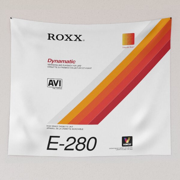 Item preview, Cassette Unit - ROXX E-280 designed and sold by vintage-covers.