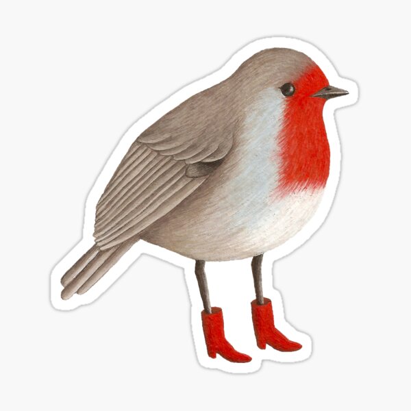 Robin Sticker