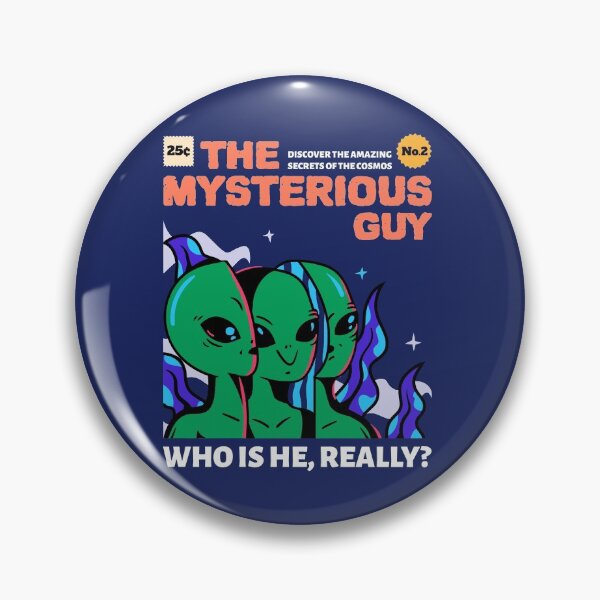 Item preview, The Mysterious Guy Alien designed and sold by MnEmzStudio.