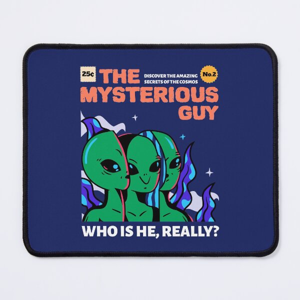 Item preview, The Mysterious Guy Alien designed and sold by MnEmzStudio.