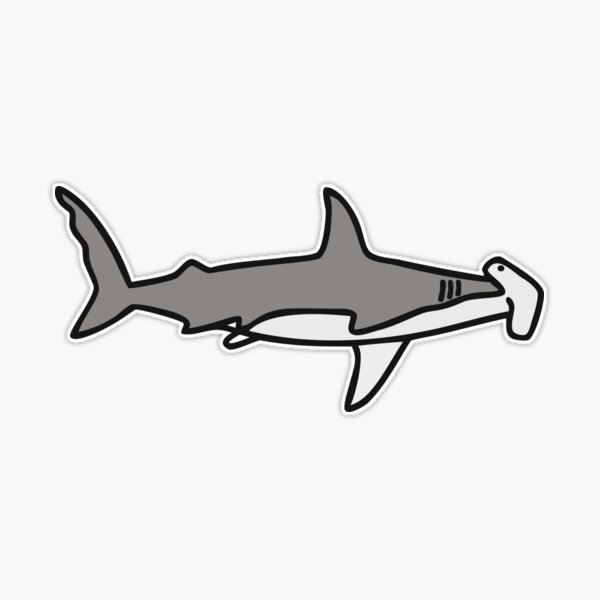 Silly Stickers Hammerhead Shark - Rambunctious Edition | Sticker