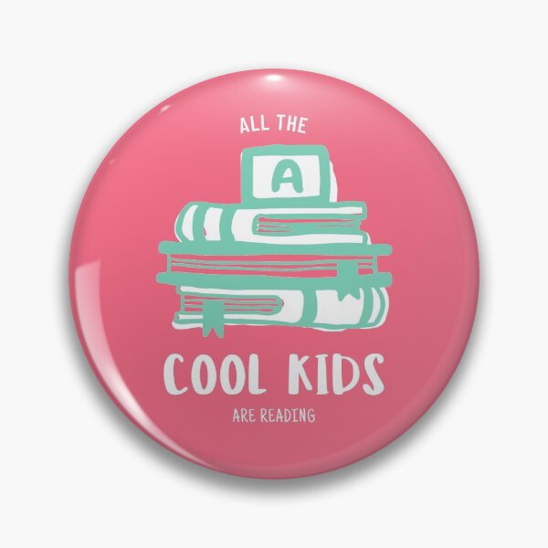 Item preview, All The Cool Kids Are Reading designed and sold by LKDesigns24.