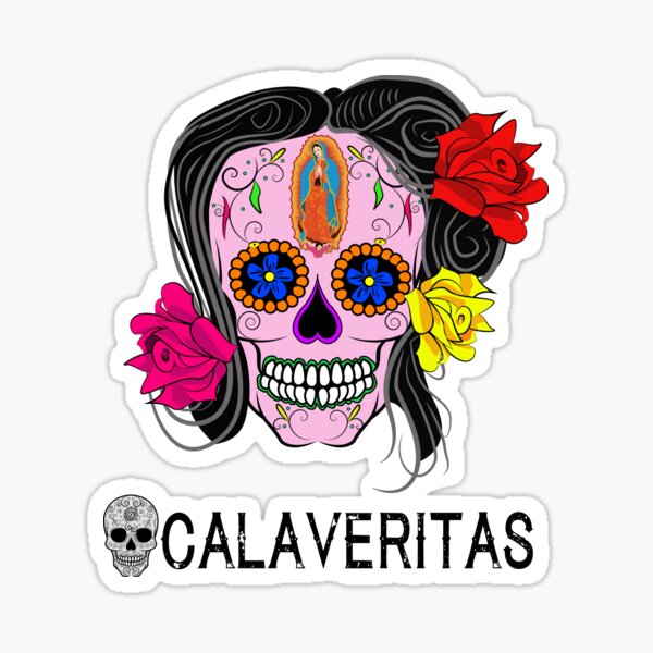 Mexican Calaveritas - Skulls Sticker