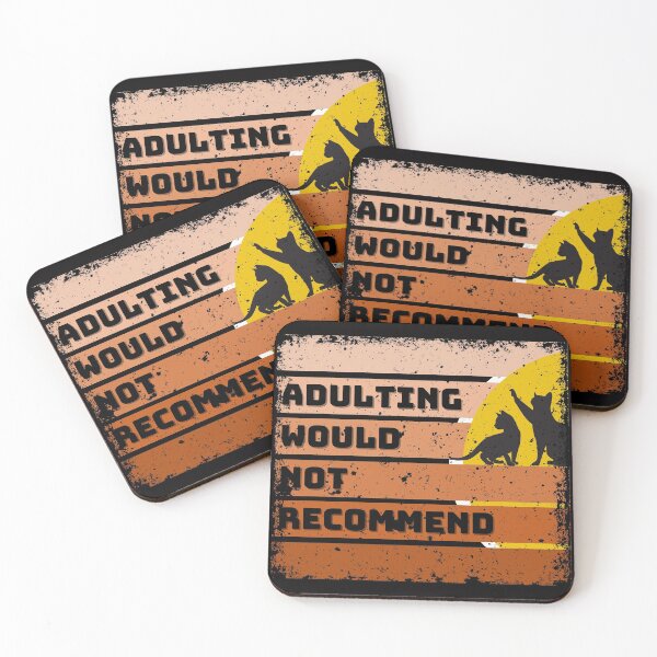 Item preview, Adulting Would Not Recommend Design designed and sold by LapuniStore.