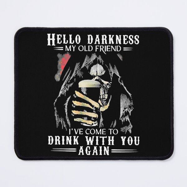 Item preview, Hello Darkness My Old Friend designed and sold by Andra Allender.