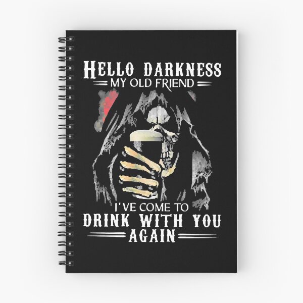 Item preview, Hello Darkness My Old Friend designed and sold by Andra Allender.
