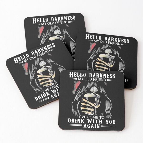 Item preview, Hello Darkness My Old Friend designed and sold by Andra Allender.