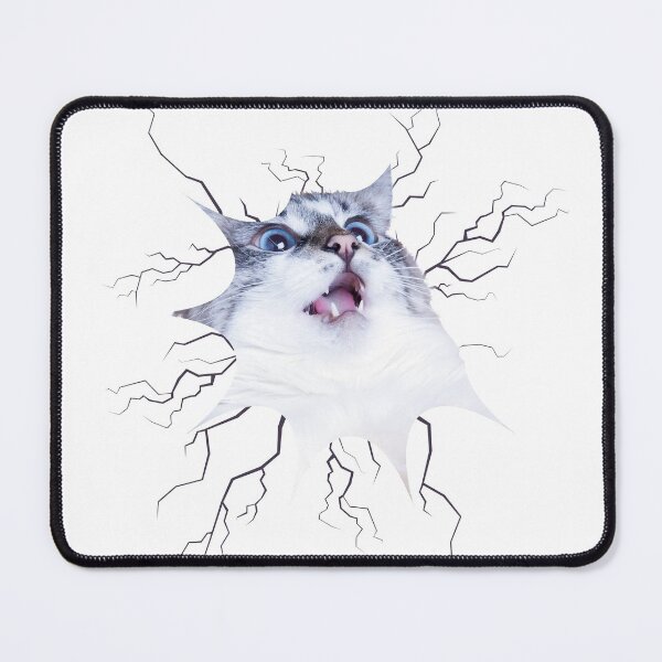 Item preview, Here Comes Demolition Cat - Light Colors designed and sold by SewnMemories.