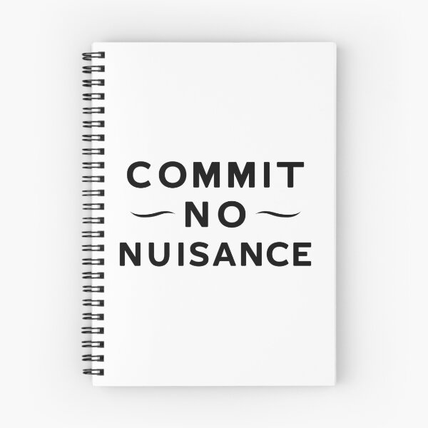 Item preview, ndvh Commit no Nuisance designed and sold by Nik’s T-Shirts.