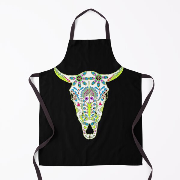 Item preview, Sugar Cow Skull designed and sold by Riccivela.