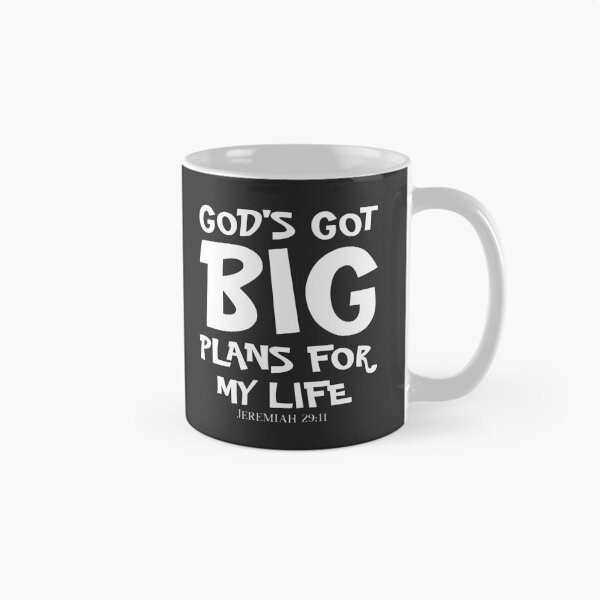 Item preview, Christian Design - God's Got Big Plans for My Life - Bible Verse, Jeremiah 29:11 designed and sold by simplydesignart.