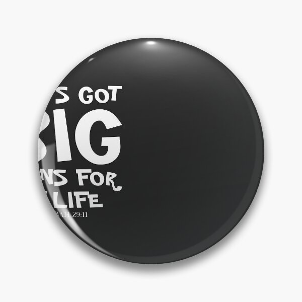 Item preview, Christian Design - God's Got Big Plans for My Life - Bible Verse, Jeremiah 29:11 designed and sold by simplydesignart.